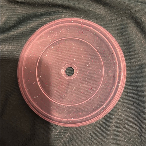 Starbucks Other - New Starbucks glitter clear lid Rainbow straw